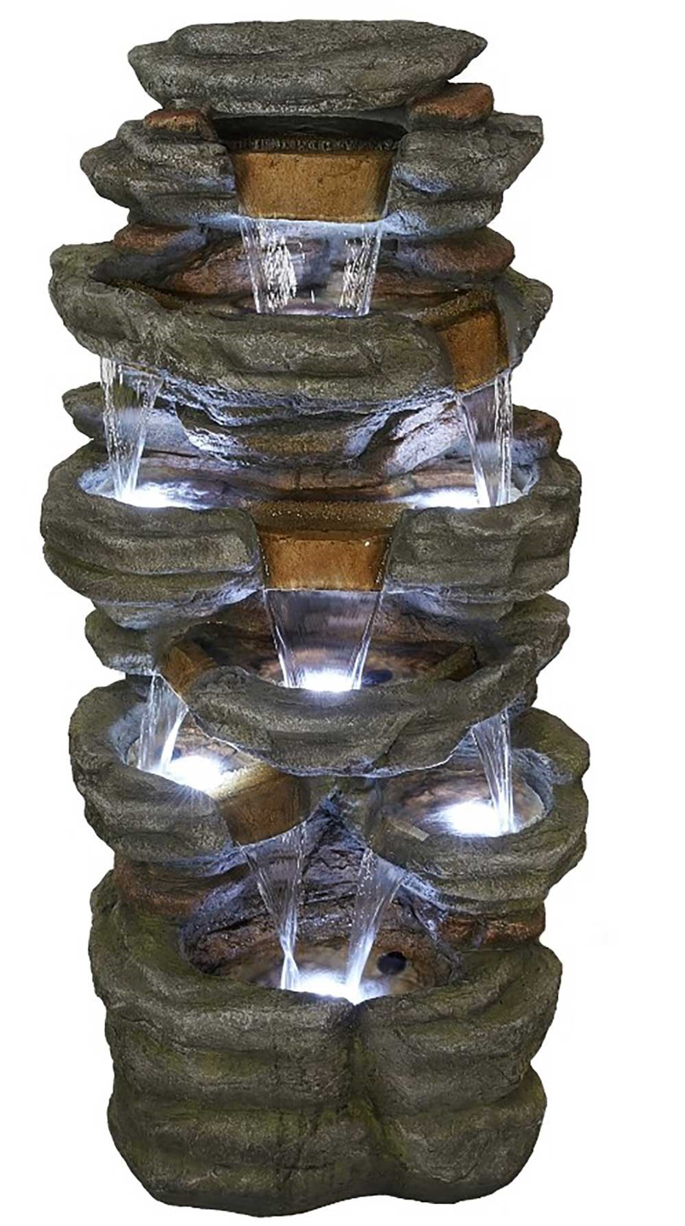 Cramlington River Multi Falls Tower Fountain Water Feature