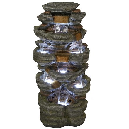 Cramlington River Multi Falls Tower Fountain Water Feature