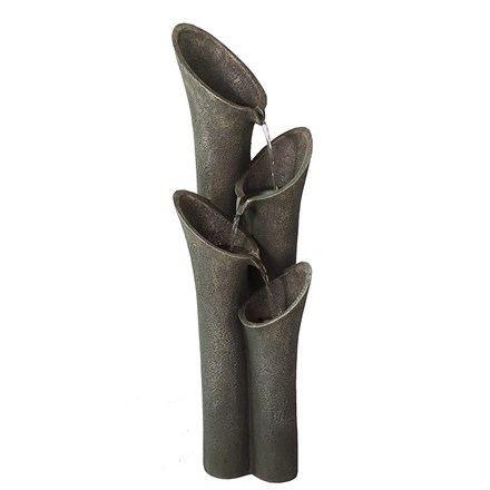 Montrose Stone Effect 3-Tier Pouring Columns Water Feature