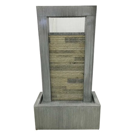 Bolsena Zinc Metal Cascade Water Feature