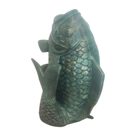 Upright Fish Pond Spitter Ornament