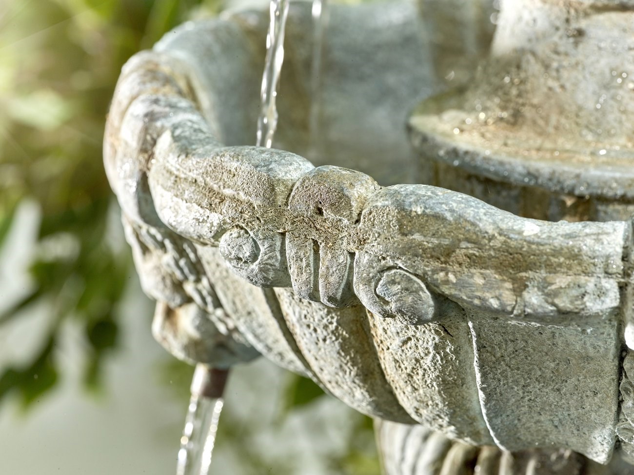 H5ft Lioness Classical 3 Tier Water Fountain
