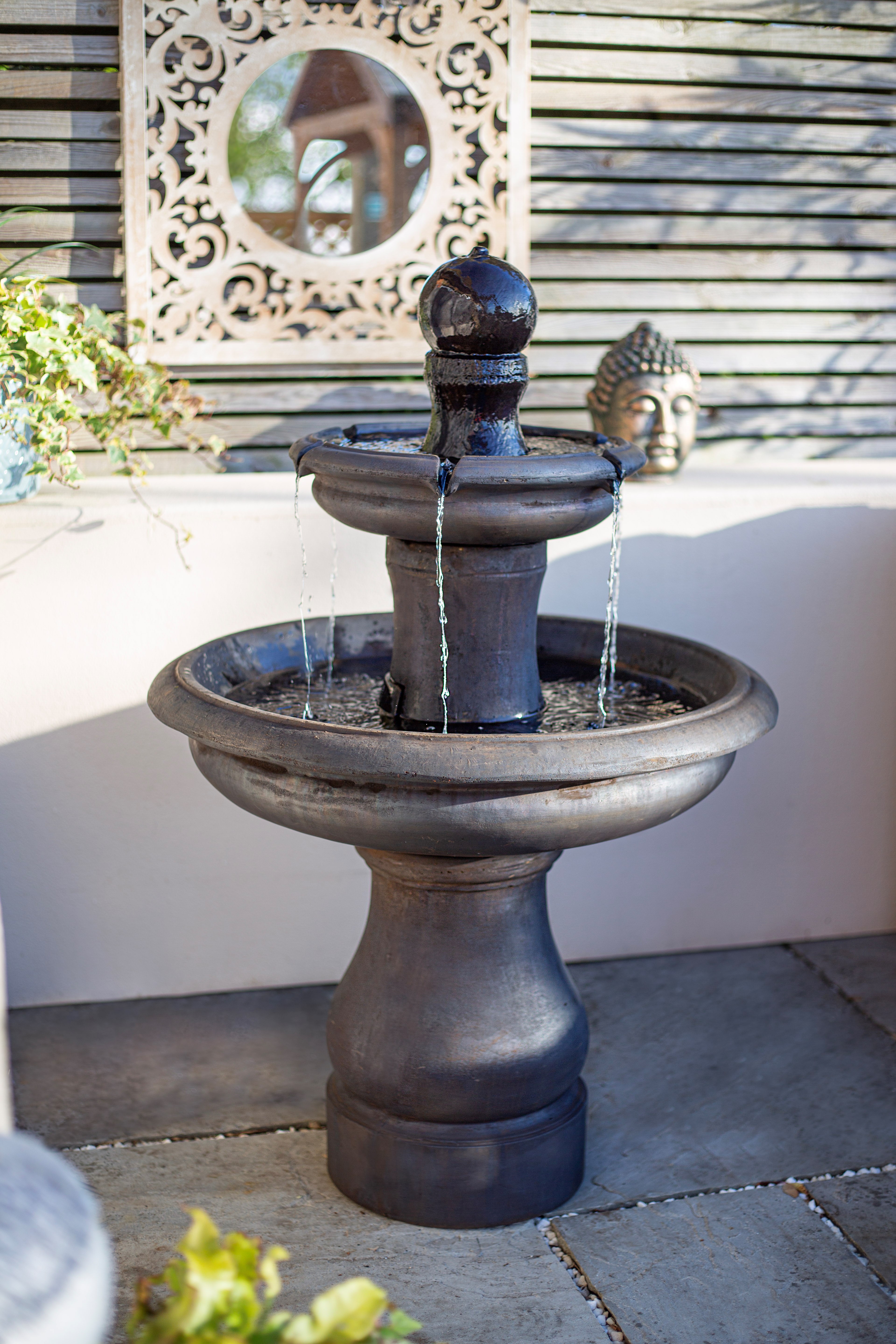 H97cm Simplicity 2 Tier Water Fountain