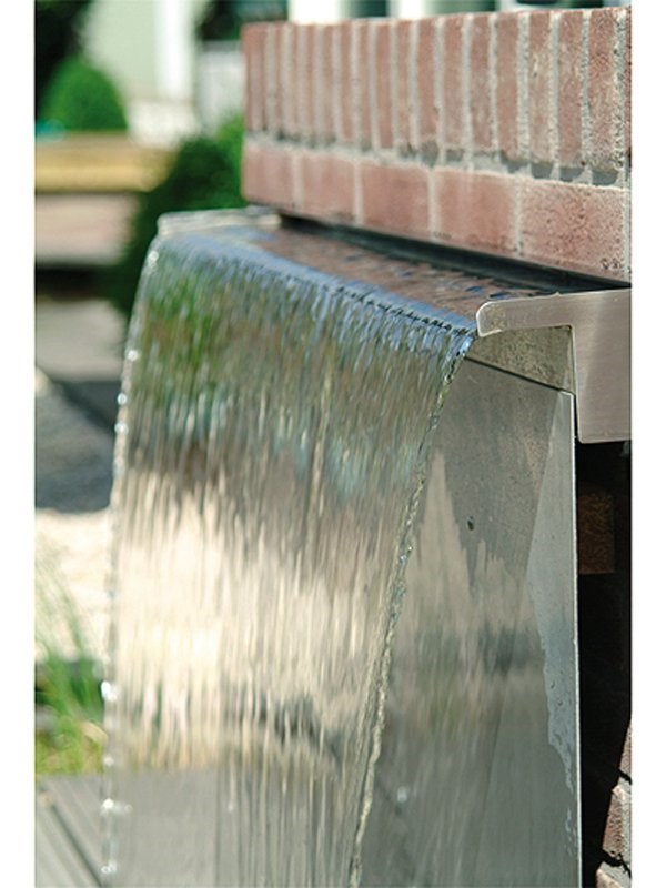 Stainless Steel Sheer Descent Waterfall Blade Cascade Bottom Supply