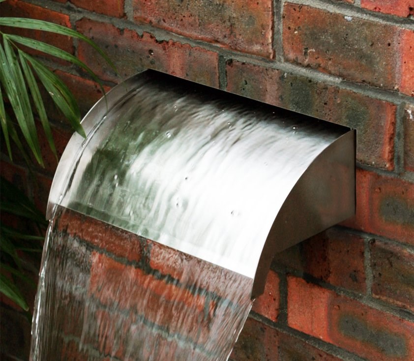 Victoria Falls Stainless Steel Sheer Descent Waterfall Blade Cascade