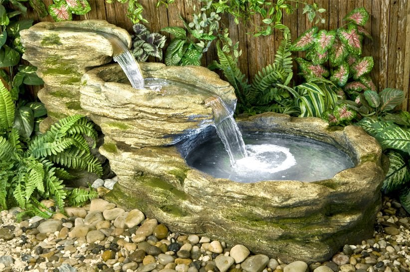 Cascading Stone River Water Feature w/ Lights | Indoor/Outdoor Use | Ambienté