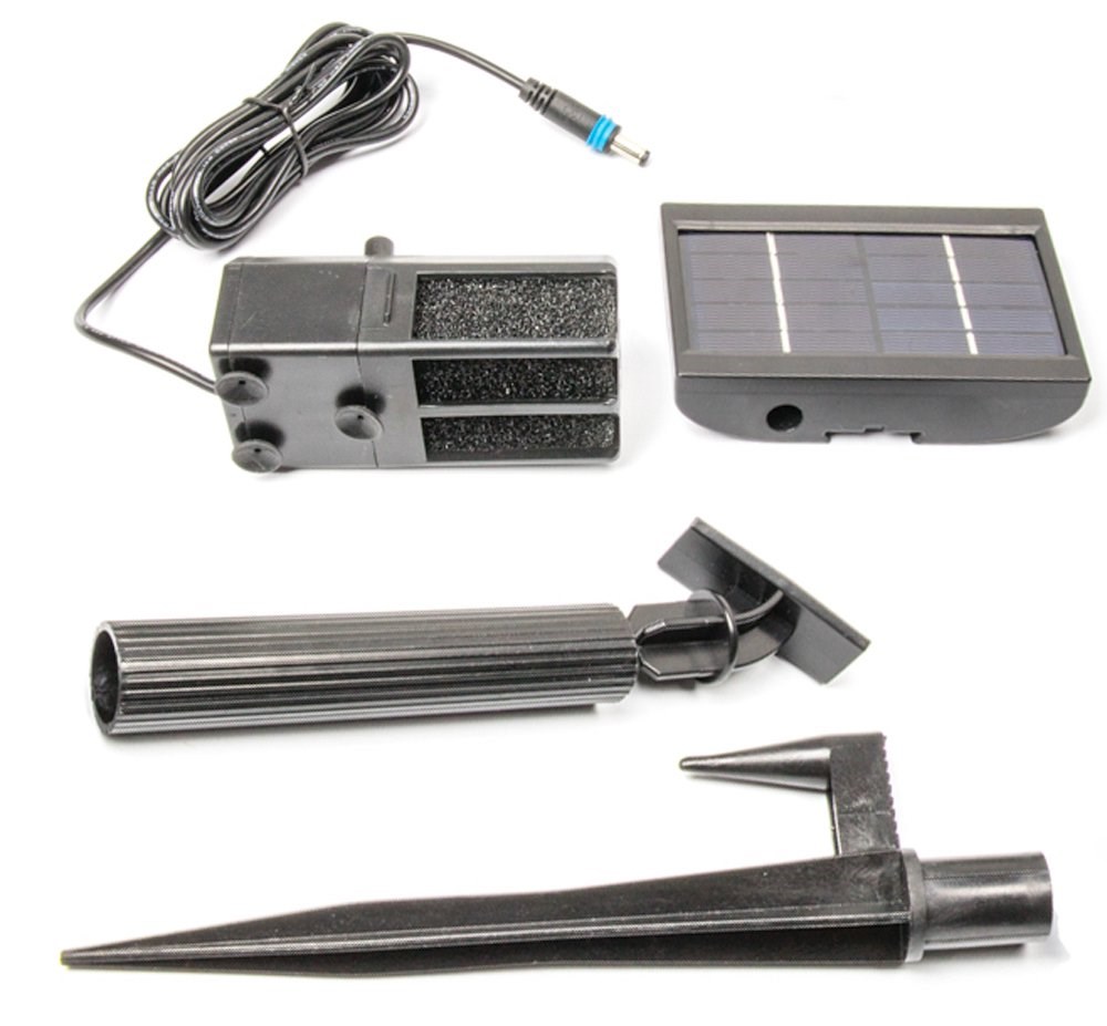 150LPH Solar Pump with Battery Back-Up for Pond Fountains by Solaray™