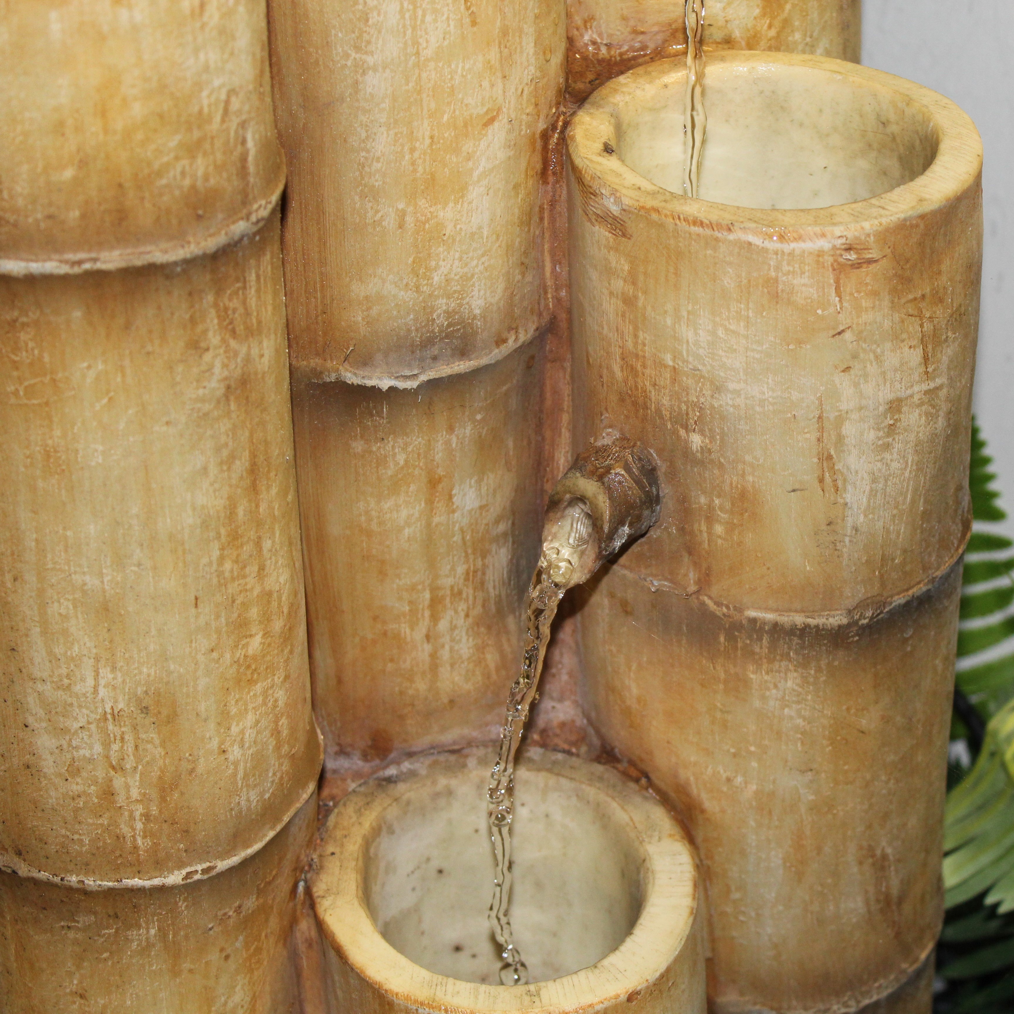 Large Bamboo Poles Water Feature