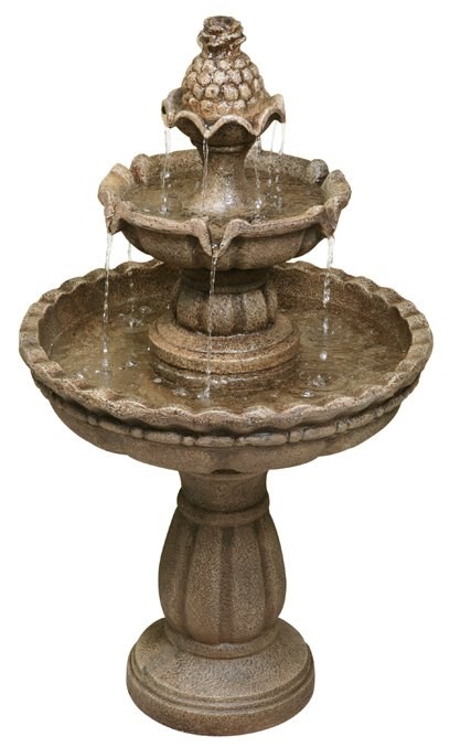 H93cm Jata 2-Tier Water Fountain