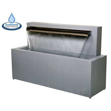 H57cm Blade Fountain Stainless Steel Water Feature | Indoor/Outdoor Use | Ambienté