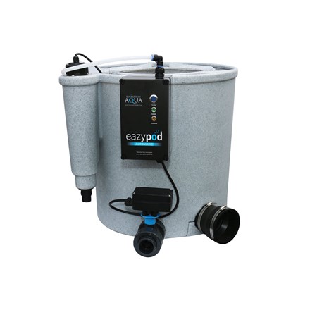 10,000L Evolution Aqua EasyPod Automatic Pond Clarifier in Grey