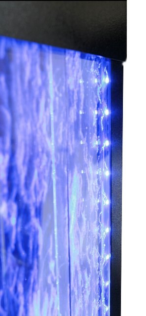 Bubble Water Wall w/ Colour Changing LEDs | Indoor/Outdoor Use | Fluid