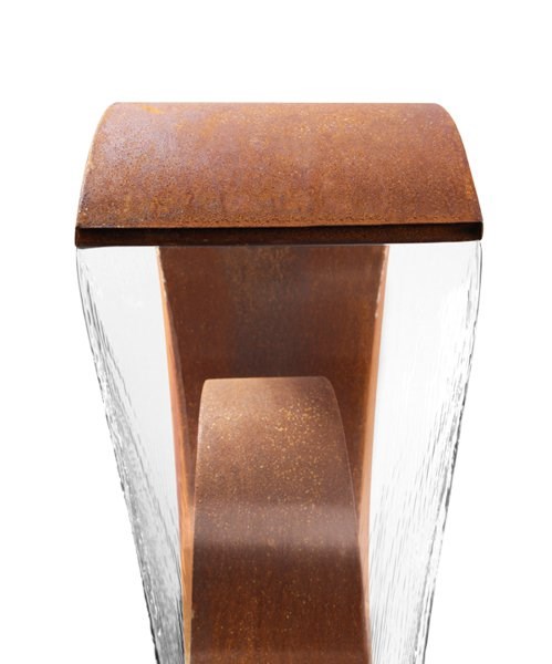 Sentosa Cascading Corten Steel Water Feature | Indoor/Outdoor Use | Ambienté