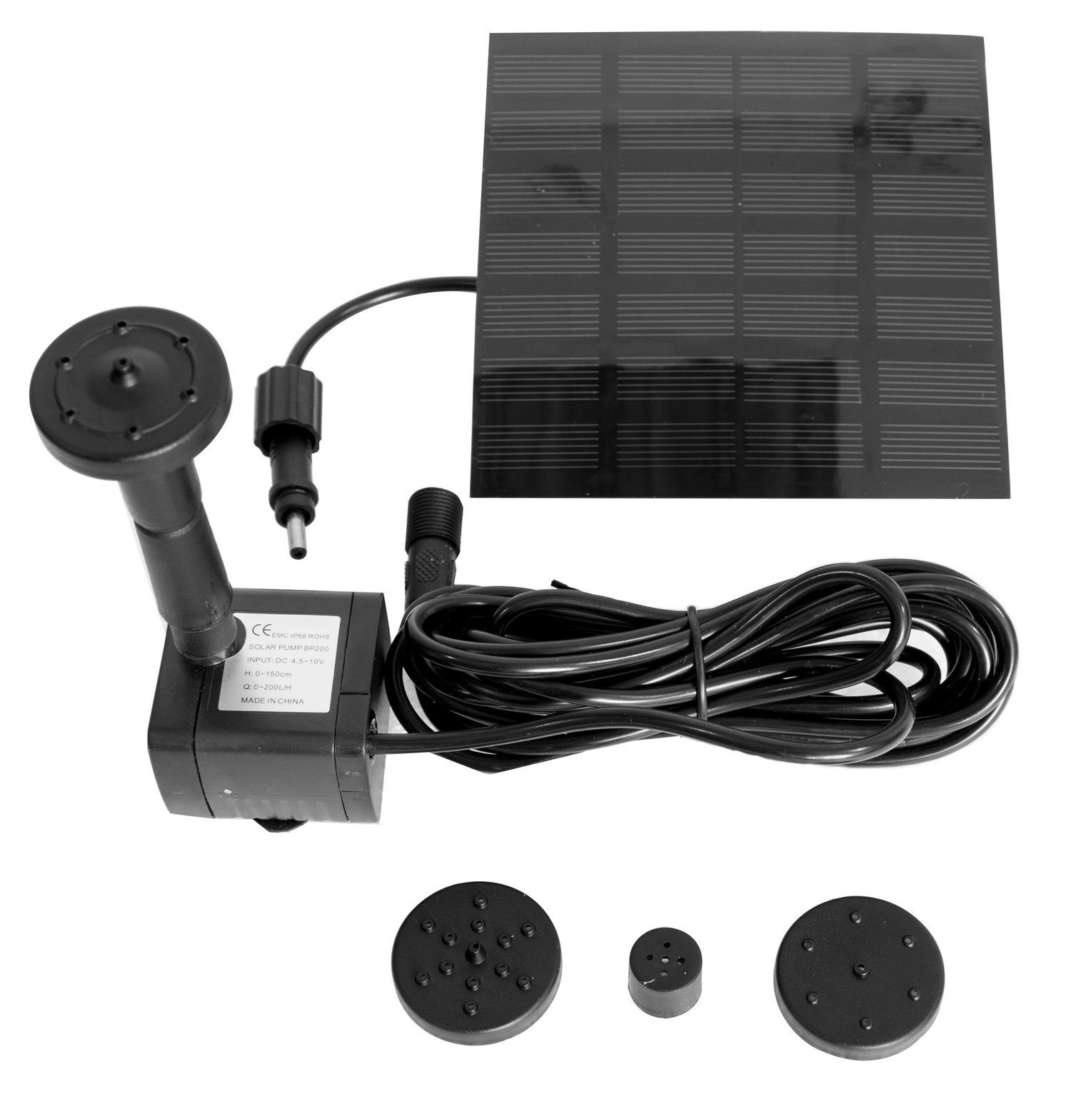 150LPH Solar Water Pump Kit with 4 Fountain Heads by Solaray