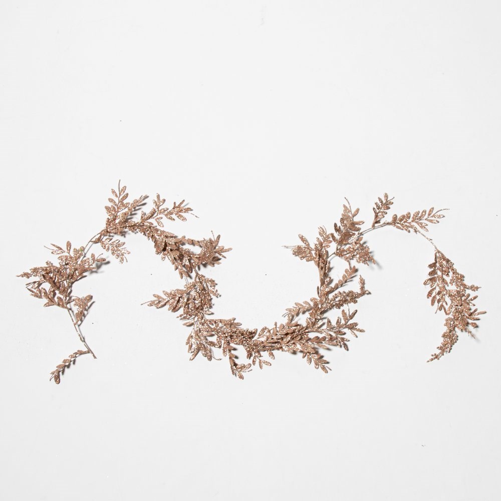 Christmas Berberis Glitter Barberry Garland 180cm
