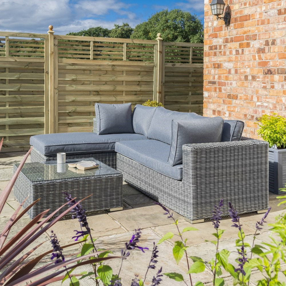 Vienna Rattan Lounger Set