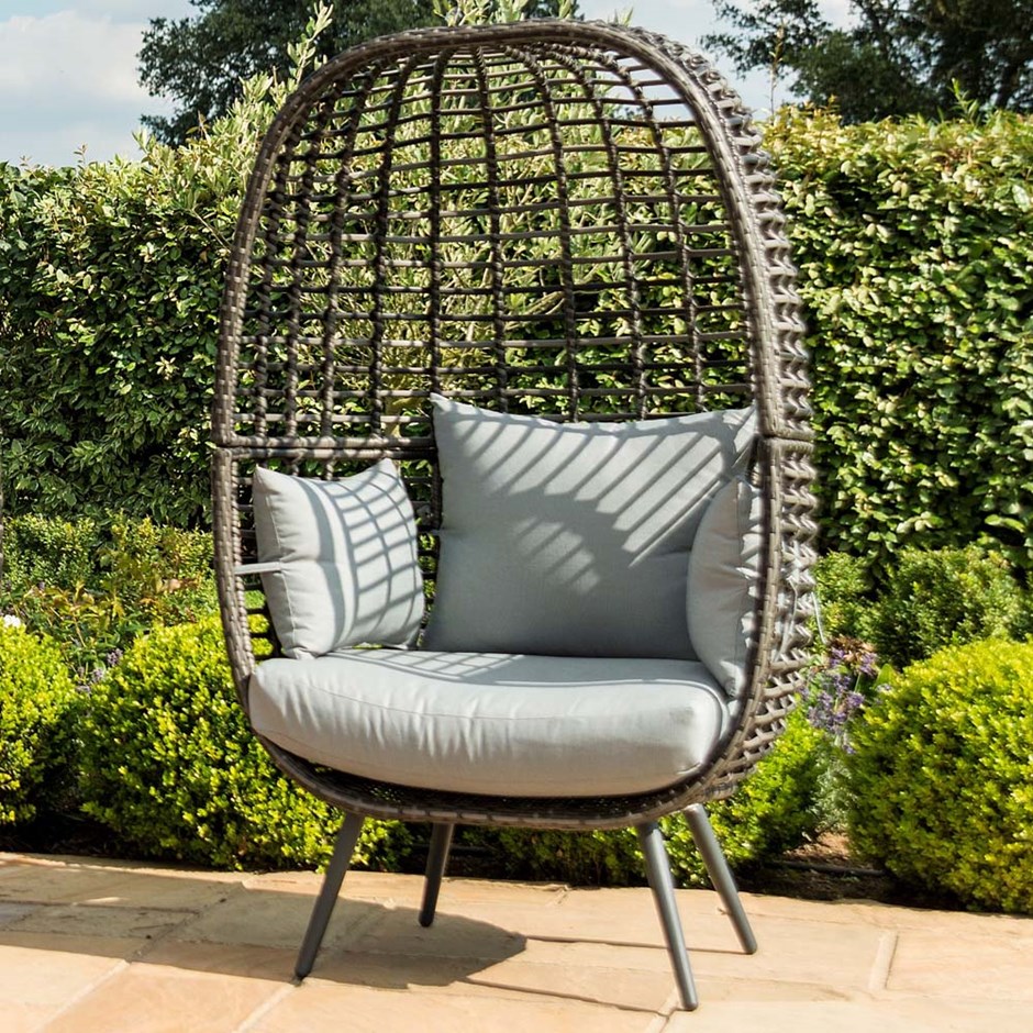 Riviera Garden Deep Seated Chair Grey