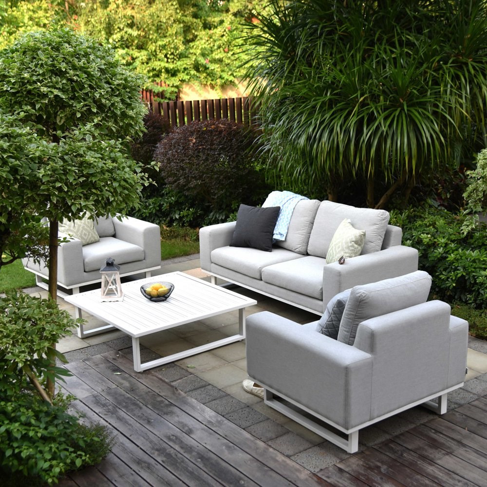 Ethos Garden 2 Seater Sofa Armchairs And Coffee Table Setlead Che