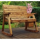 Bench Rocker With Green Cushions And Standard Cover (Hb86G)