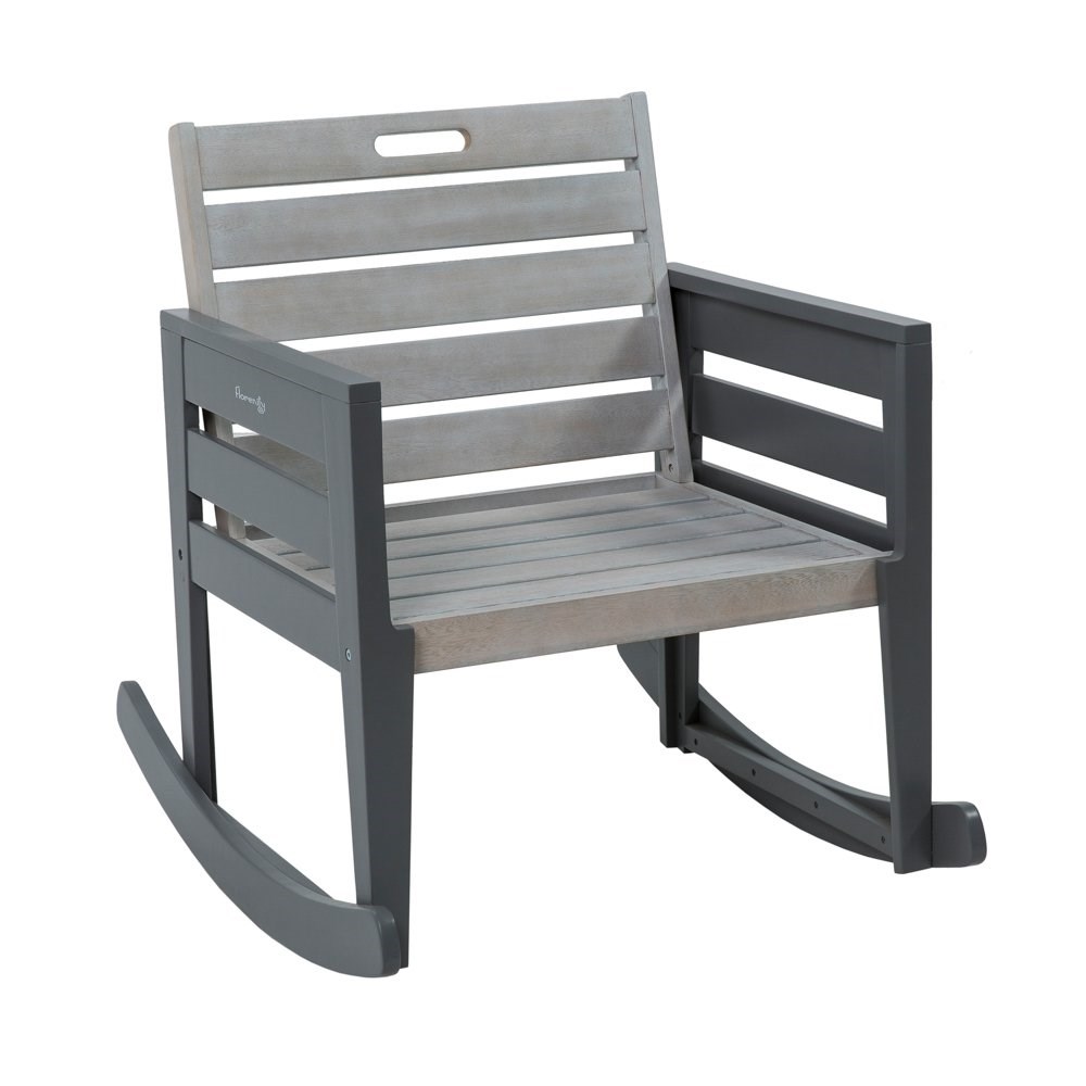 Norfolk Leisure Florenity Rocking Chair With Pad In Greywash Grey
