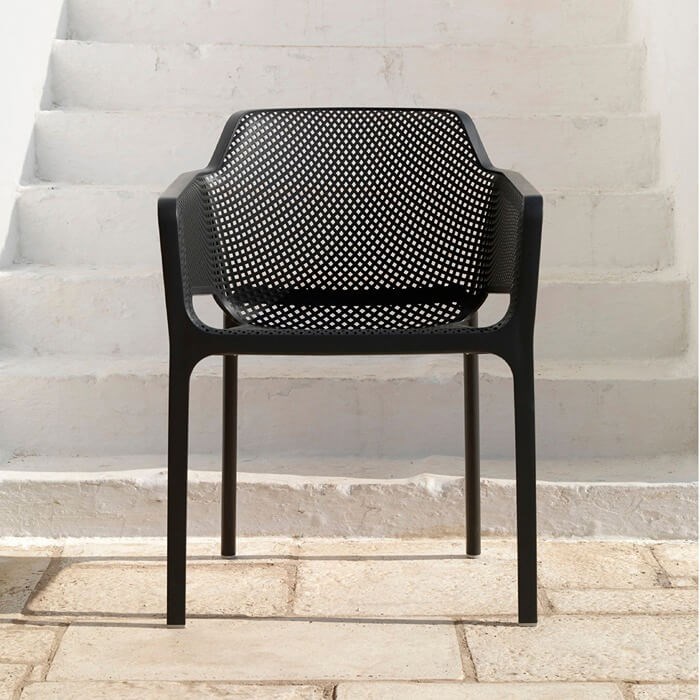 Net Chair Anthracite Pack Of 2