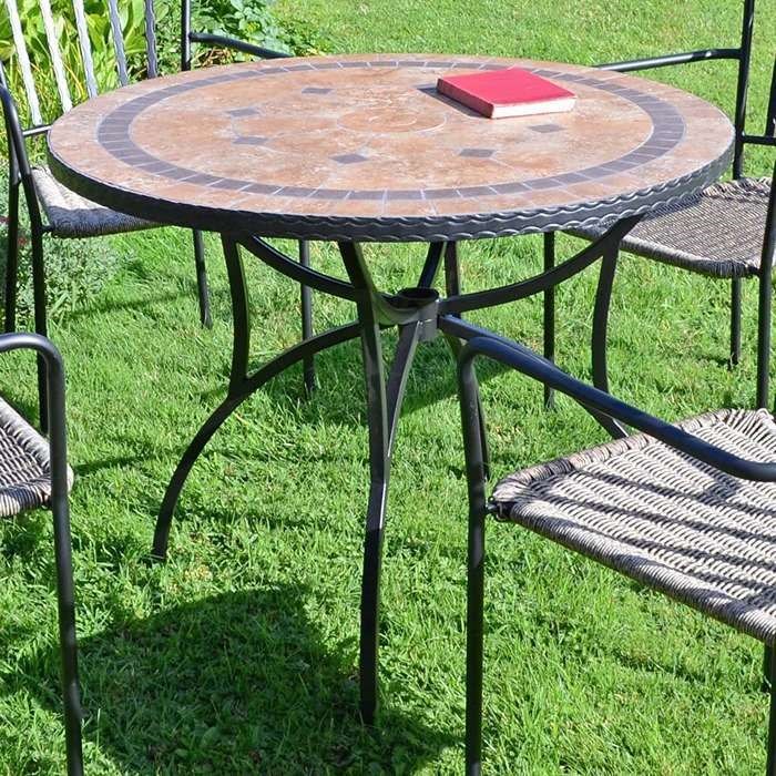 Richmond 91Cm Table With 4 Ascot Chairs Set