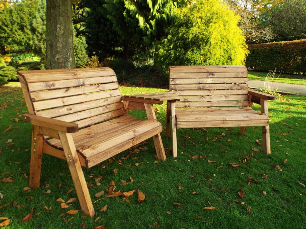 twin bench companion set