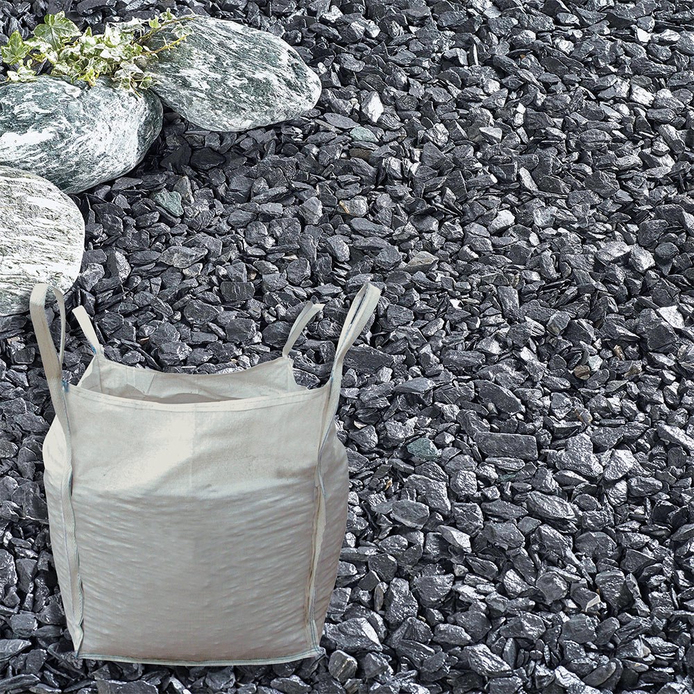 Blue Slate 15-35mm Chippings Decorative Stone