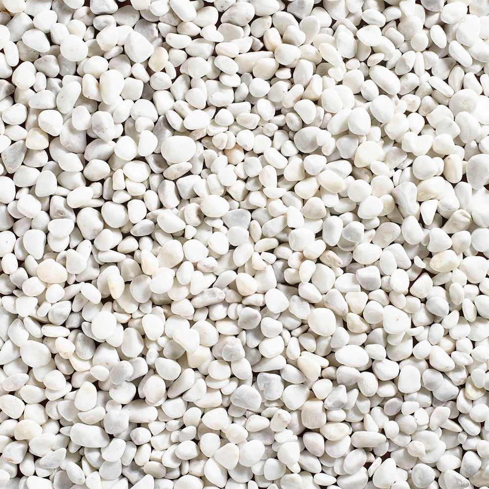 Coral White Pebbles 20-40mm Decorative Stone