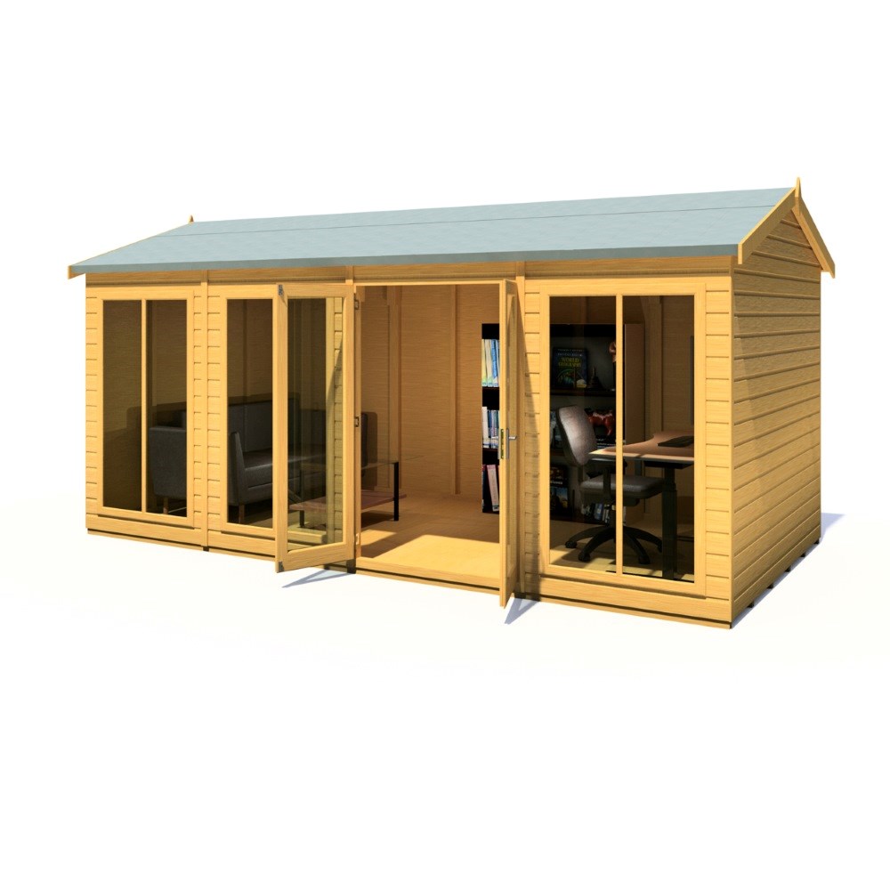 16X8 Mayfield Wooded Summerhouse