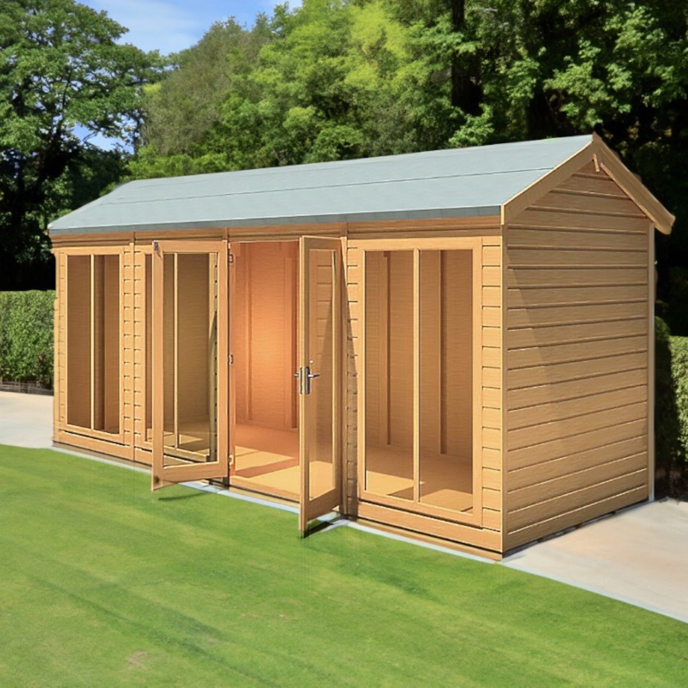 16X6 Mayfield Wooded Summerhouse