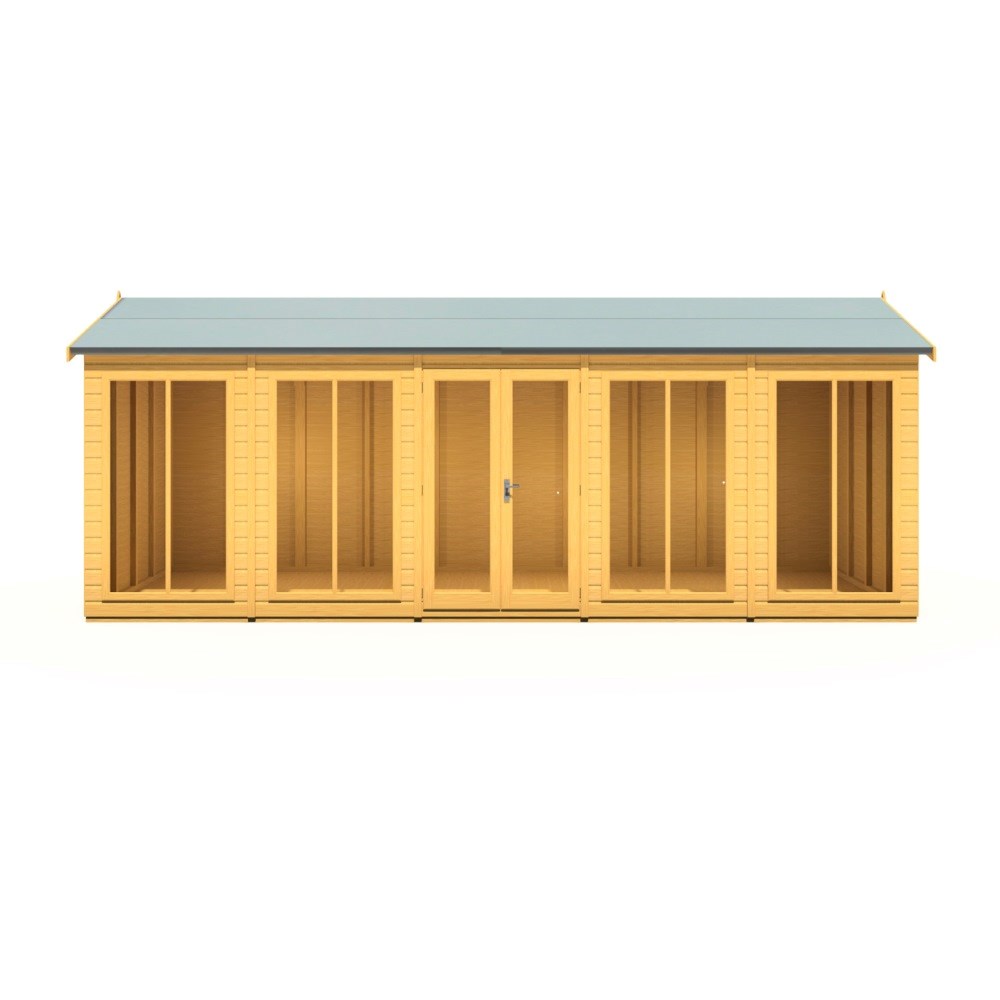 20X6 Mayfield Wooded Summerhouse