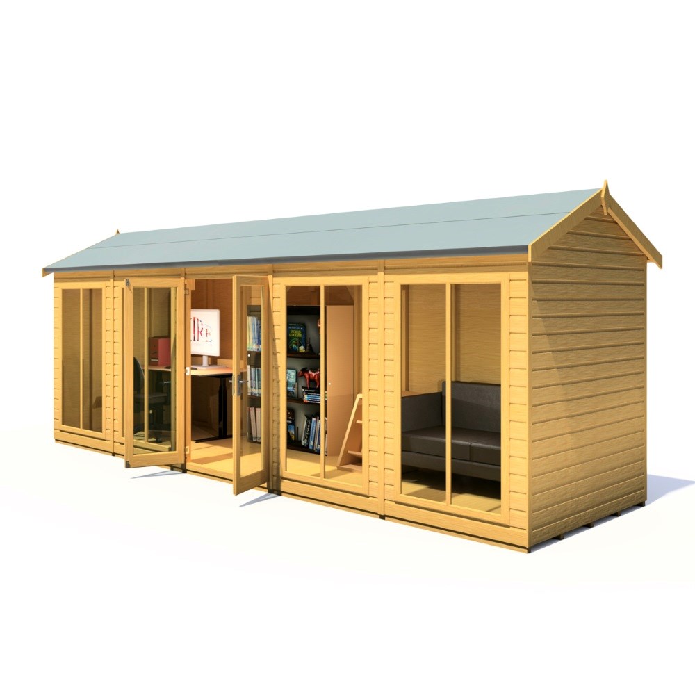 20X6 Mayfield Wooded Summerhouse