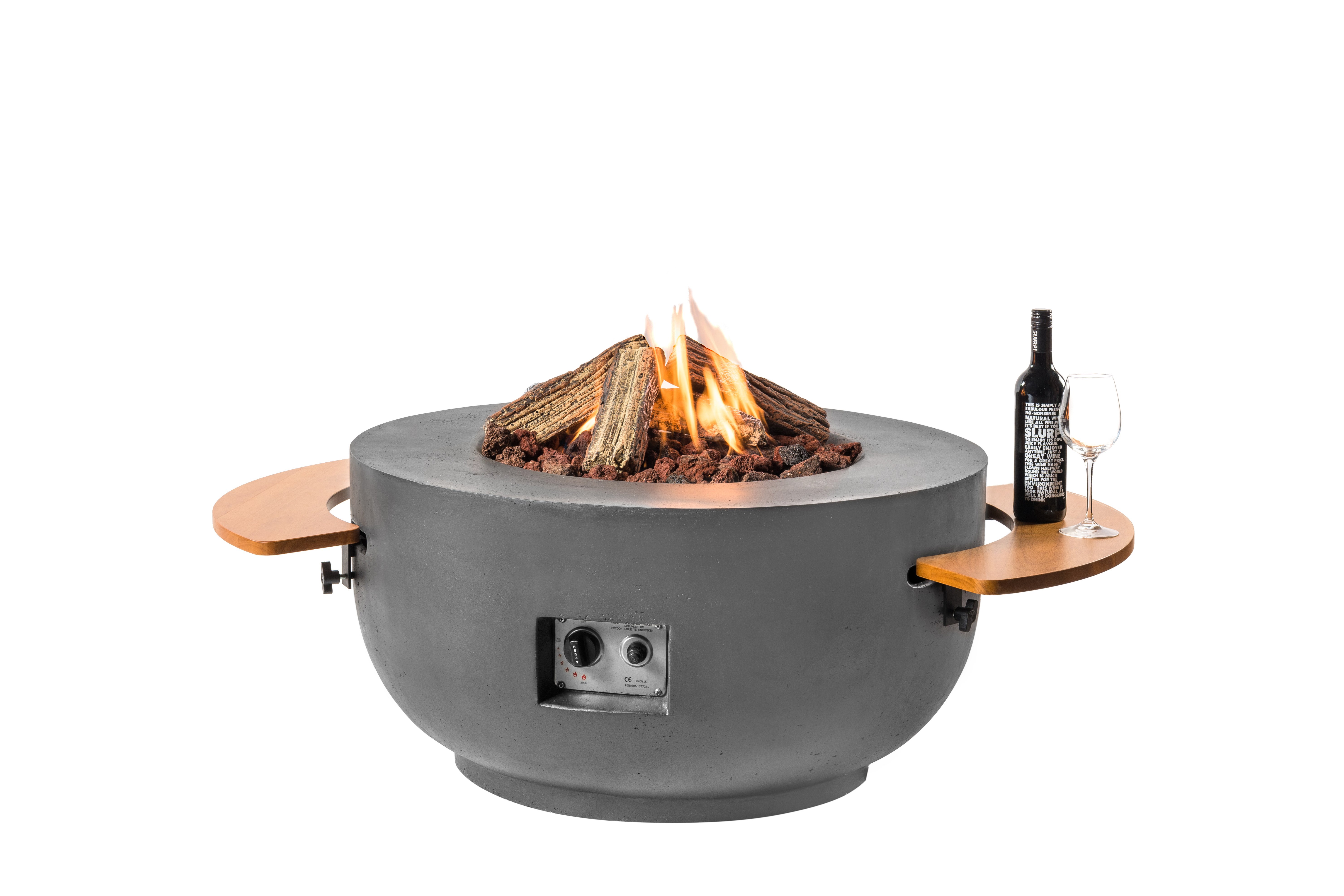 Cocoon Bowl Gas Fire Pit