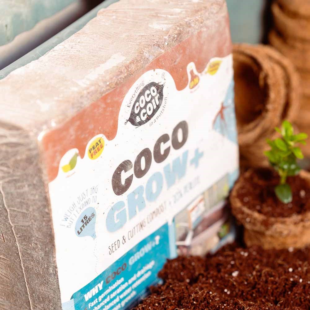 Coco Grow+ Coir Compost 15L