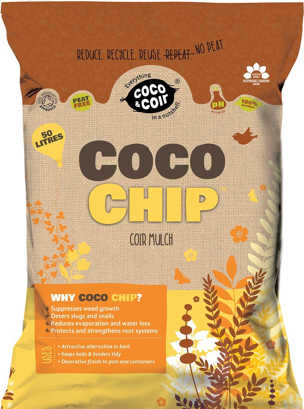 Coco Chip Coir Mulch