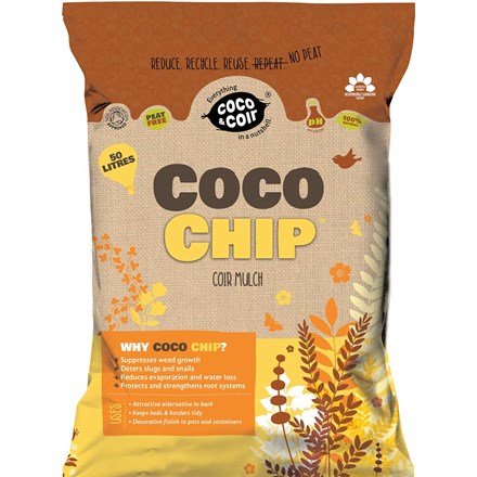 Coco Chip Coir Mulch 50L