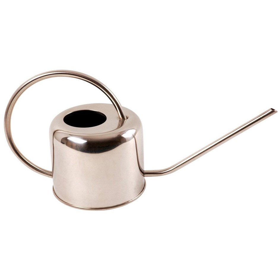 36 Cm (1Ft 2In) Stainless Steel 1L Watering Can