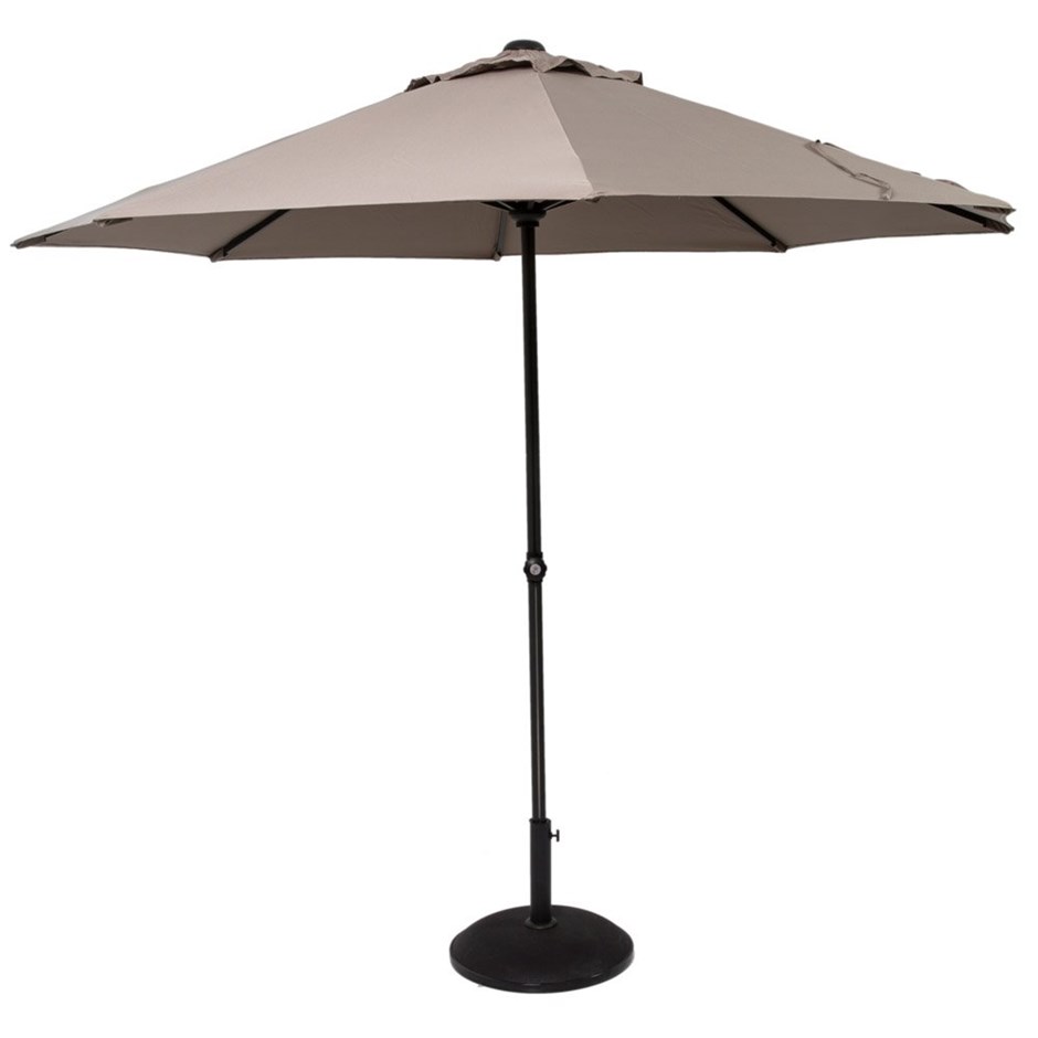 Easy Up Taupe Parasol 3.3M