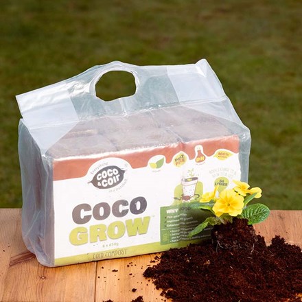 Coco Grow Coir Compost 6X9L