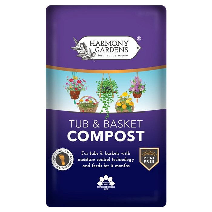Tub & Basket Peat Free Compost