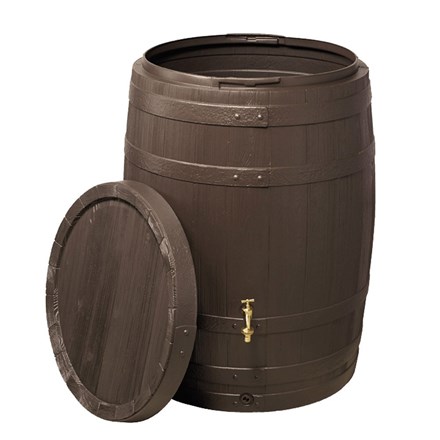 260 Litre Barrica Rain Water Barrel In Brown