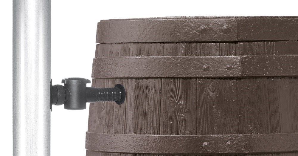 260 Litre Barrica Rain Water Barrel In Brown