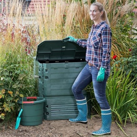 400 Litre Thermo King Composter In Green