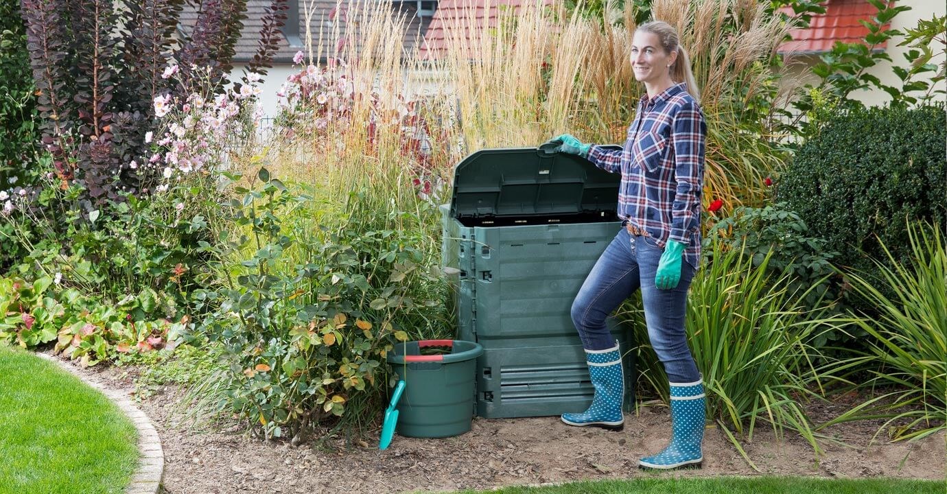 900 Litre Thermo King Composter In Green