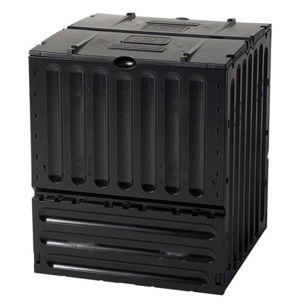 400 Litre Eco King Composter In Black