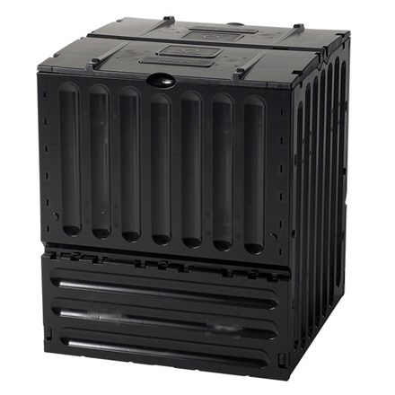 600 Litre Eco King Composter In Black