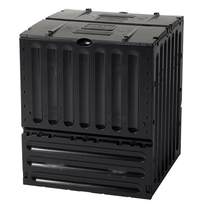 600 Litre Eco King Composter In Black