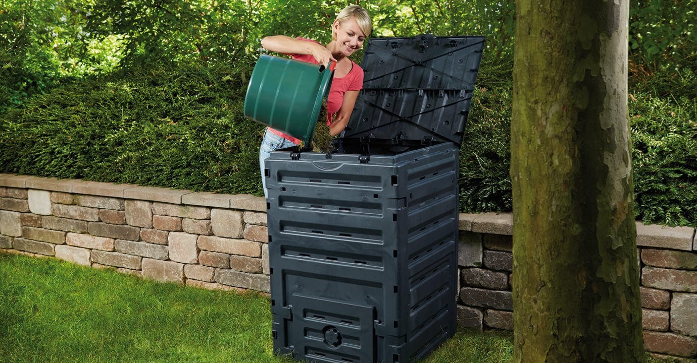 300 Litre Eco Master Composter In Black