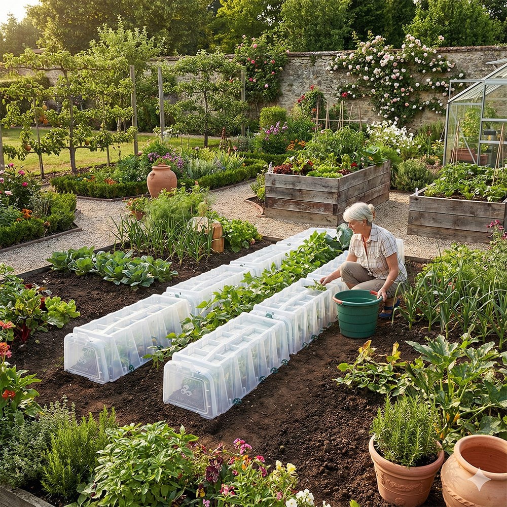 Self-Watering Garden Growing Tunnel